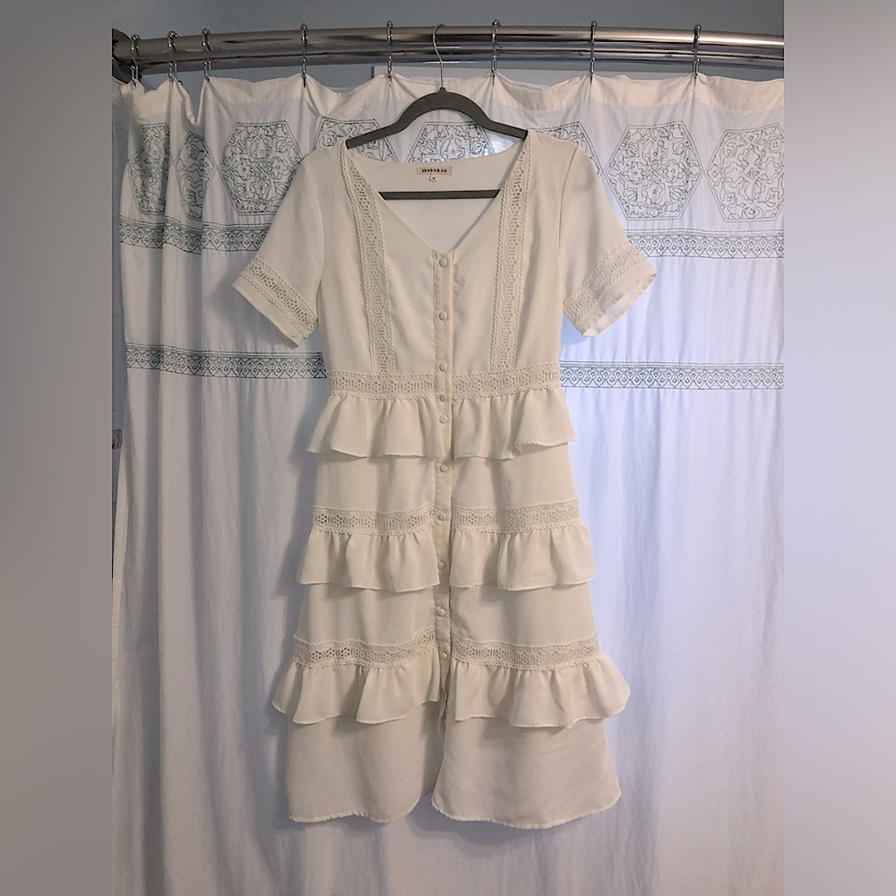 White Bridal JessaKae Midi Dress